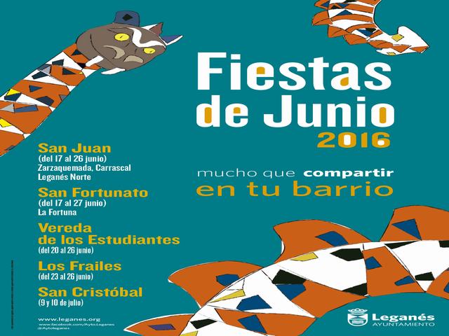 La participación y las actividades en las calles, protagonistas de las Fiestas de Junio