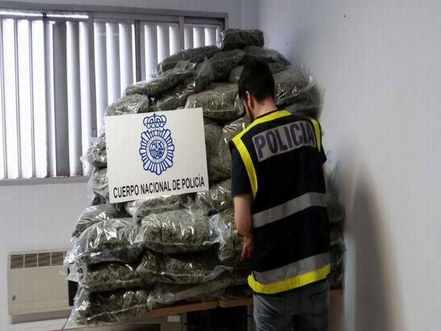 Intervienen 205 kilos de marihuana ocultos entre cebollas