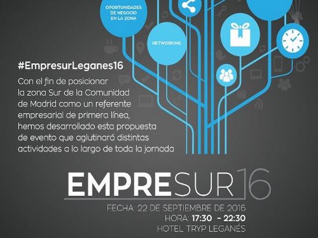 Leganés acogerá el evento Empresur, un encuentro de networking en el que participarán hasta 300 empresarios