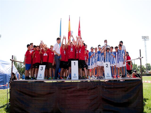 El Ayuntamiento premia a más de 1000 deportistas en las entregas de trofeos al Deporte Infantil y Campeonato Local de Leganés