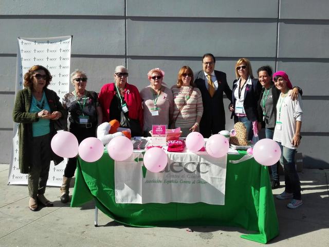 Ayuntamiento, AECC y CD Leganés se unen para concienciar de la lucha contra el cáncer