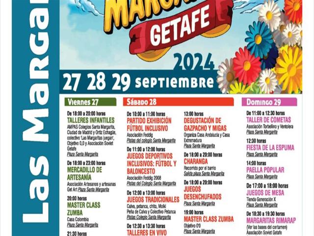 Las Margaritas cierra las Fiestas de Barrio 2024 en Getafe