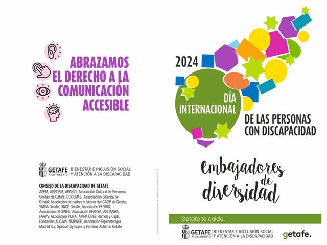 Getafe conmemora el Día de la Discapacidad con un Pleno inclusivo y la Gala de los Abrazos