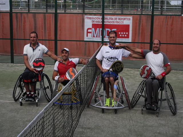 Los equipos formados por Óscar Agea y Edorta de Anta, y Diana Cantalejo y Marival Fernández ganan el V Torneo Nacional de Pádel en Silla de Ruedas ‘Ciudad de Getafe’